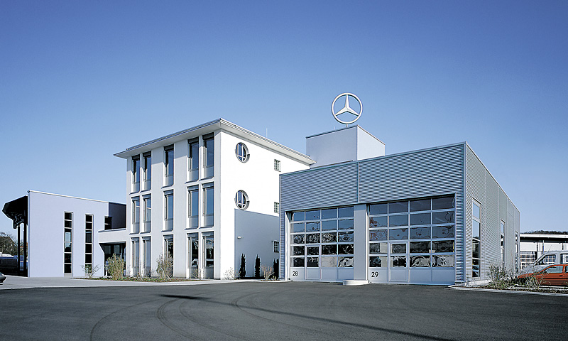 Mercedes-Benz, NL Mainfranken, Neubau Nutzfahrzeugzentrum